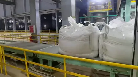 ระบบชั่งน้ำหนักถุงขนาดใหญ่อัตโนมัติสำหรับปุ๋ยยูเรีย